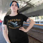 Load image into Gallery viewer, Defend Democracy Women&#39;s Relaxed Fit
