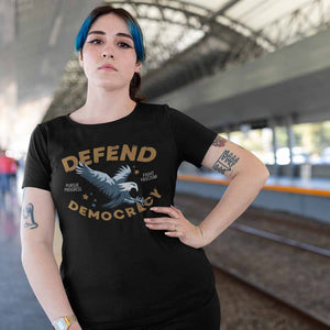 Defend Democracy Women's Relaxed Fit