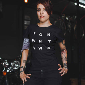 FCKWHTPWR Women's Relaxed Fit