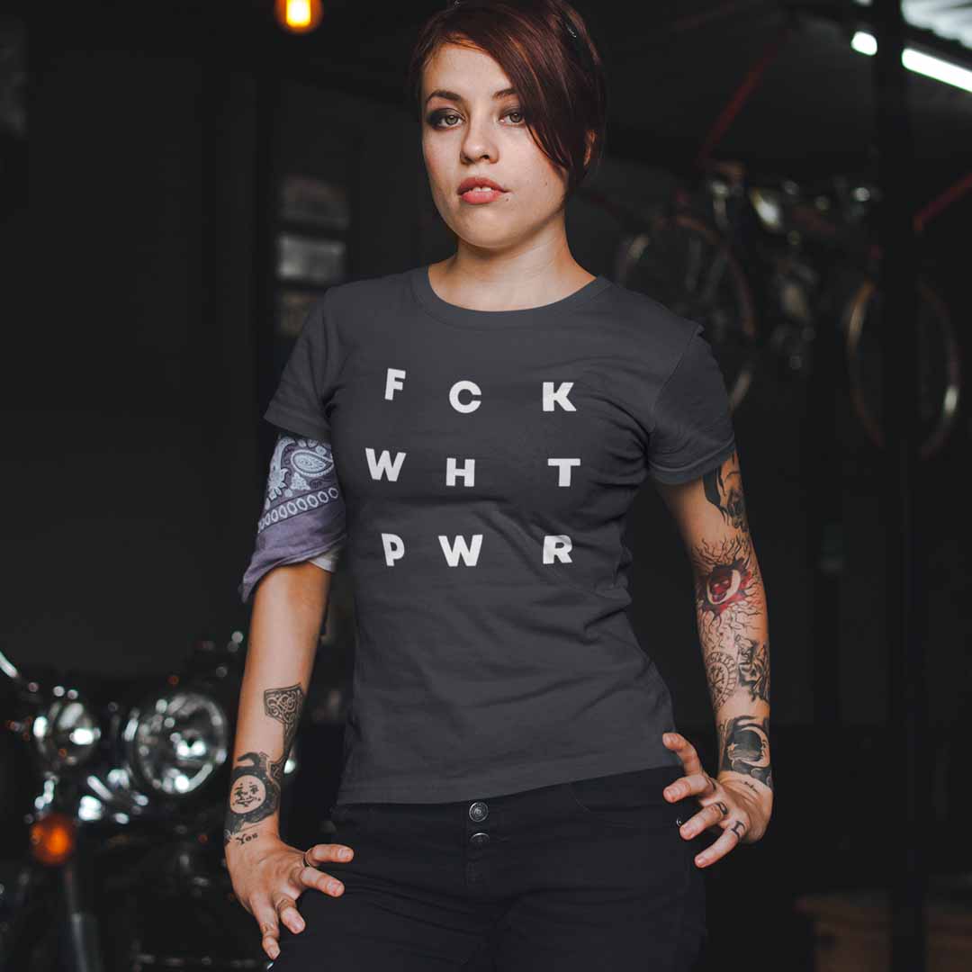 FCKWHTPWR Women's Relaxed Fit