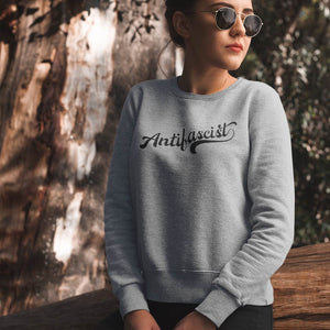 Antifascist Unisex Crewneck Sweatshirt