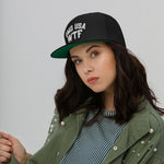 Load image into Gallery viewer, OMGUSAWTF Flat Bill Snapback
